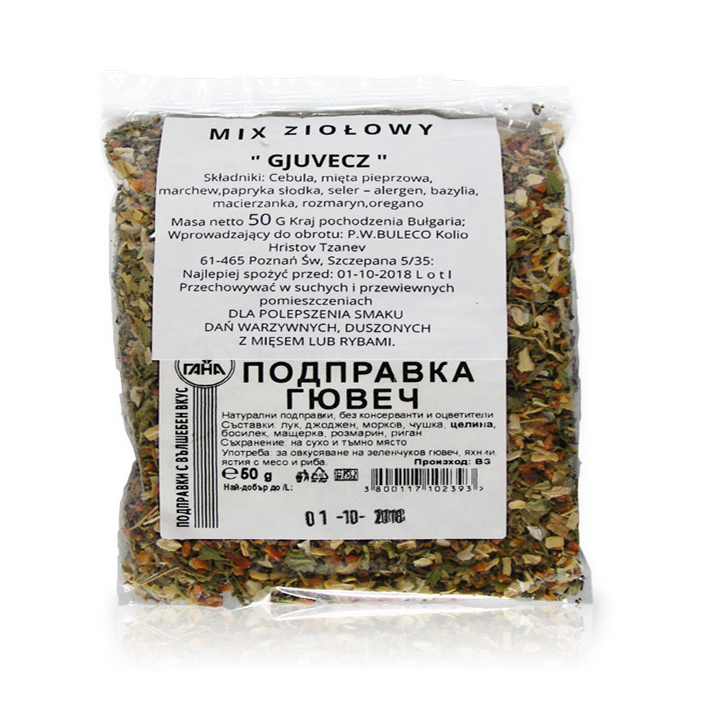 Mix ziołowy gjuvecz